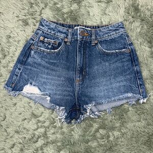 Garage Denim Festival High-Rise shorts